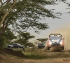 Thierry Neuville rijdt tegen boom aan en gaat na opgave nog wegzakken in Rally van Kenia