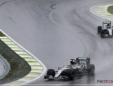 Rosberg geen wereldkampioen, Hamilton behoudt waterkans op nieuwe WK-titel na incidentrijke race in Brazilië