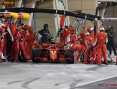 ? Niet voor gevoelige kijkers: Kimi Räikkönen breekt in Bahrein het been van mecanicien tijdens pitstop