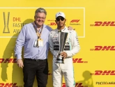 Wereldkampioen Hamilton blijft Verstappen voor, Leclerc als derde over de streep