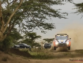 Thierry Neuville rijdt tegen boom aan en gaat na opgave nog wegzakken in Rally van Kenia