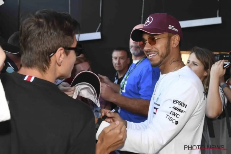 Lewis Hamilton neemt in de GP Rusland cadeautje van ploegmaat in dank aan en zegeviert
