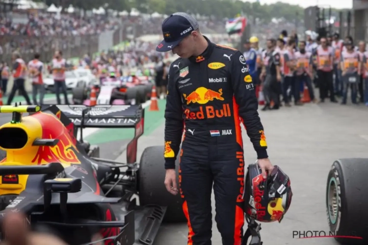 ? Furieuze Max Verstappen gaat Esteban Ocon te lijf na afloop van GP van Brazilië
