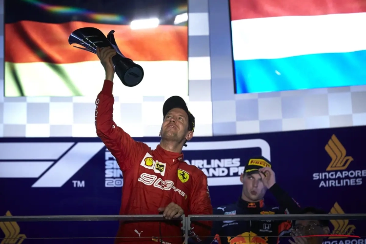 Vettel boekt eerste zege sinds GP van België van 2018, Verstappen doet wat Mercedes niet kan